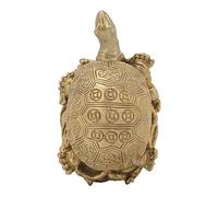 GEDMRT Brass Tortoise Statue | Feng Shui Decor/Desk Ornament/Present