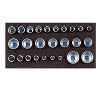 Gedore 1500 CT1-D 19 - Juego de llaves de vaso 1/2", UD