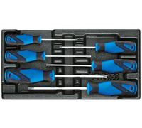 Gedore 1500 ES-2163 TXB - Juego de destornilladores en módulo ES 1/3
