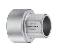 Gedore 19 SK 22 - Llave de vaso 1/2" corta 22 mm