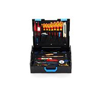 GEDORE Caja de herramientas L-BOXX 136, Juego de 36 piezas, Llena, Herramientas para electricistas, En caja de plástico, 1100-02