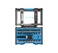 GEDORE Caja de puntas multiusos, 32 piezas, Set de puntas con portapuntas y vasos de destornillador, 1/4", 6,3 mm, Aficionados al bricolaje, 666-032-A
