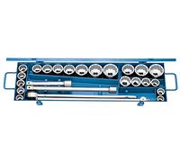 Gedore D 32 EMAU-2 - Juego de llaves de vaso 3/4" mm + AF
