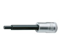 Gedore IN 30 L 4-95 - Vaso destornillador 3/8", forma larga 4 mm