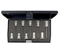 Gedore IN 30 LKM - Juego de vasos destornilladores 3/8" 10 pzas hexagonal 4-10 mm