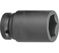 Gedore, inserto para atornillador de impacto, 1 pulgada de largo, hexagonal, 32 mm, modelo K 21 L 32