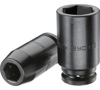 Gedore, inserto para atornillador de impacto, 3/4", largo, hexagonal, 36 mm, modelo K 32 L 36
