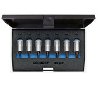 Gedore ITX 30 PM - Juego de vasos destornilladores 3/8" 7 pzas TX T20-50