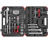 GEDORE, juego de llaves de vaso R46003097, 1/4" + 1/2", 97 piezas, código de producto: 3300186
