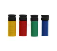 GEDORE Juego de vasos de fuerza con funda protectora, 4 piezas, Vasos con accionamiento de 1/2" 12,5 mm, Hexagonal, Anchos de llave 17 19 21 22 mm, Vehículos, K19 LS-004