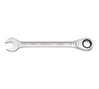 GEDORE Llave combinada con anillo de carraca, Ancho de llave 21 mm, Plana, De doce cantos, Perfil UD, Llave, 7 R 21