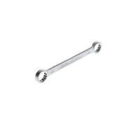 GEDORE Llave de doble anillo, Ancho de llave 16+17 mm, Recta, Plana, Fina, De doce cantos, Perfil UD, Llave, 4 16X17