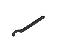 GEDORE Llave de gancho con nariz, Para tuercas ranuradas, Ancho de llave de 25 a 28 mm, Diámetro de punta 5 mm, Llave, 40 25-28