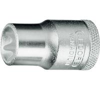 Gedore Llave de vaso 1/2 Exterior Torx E 14/L 38mm