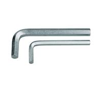 GEDORE Llave en ángulo para tornillos con hexágono interior, Destornillador, Atornillador, Herramienta, Ancho de llave 14 mm, Longitud 154 mm, 42 14