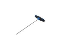 GEDORE Mango intercambiable de cuadradillo con empuñadura en T, Accionamiento 1/4" 6,3 mm, Apto para tornillos profundos, Bloqueo por bola, 2098 T
