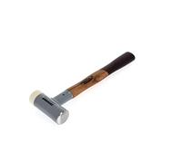 GEDORE Martillo KOMBI-PLUS R, Con empuñadura de madera, Martillo blando/universal, 40 mm de diámetro, Sin rebote, Mango de madera de pacana, 247 H-40