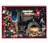 Gedore Red Calendario de Adviento 2024, 33 piezas, calendario de herramientas para hombres, regalo para hombres, R49013033