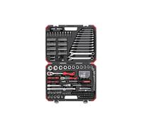 Gedore Juego de vasos R69003061 - 232 piezas, 1/2 y 1/4 pulg., carraca y adaptador