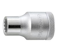 GEDORE red Vaso, Llave de vaso, Accionamiento de 3/4'' 20 mm, Hexagonal, 33 mm de ancho, Herramienta, R71003310, Acero