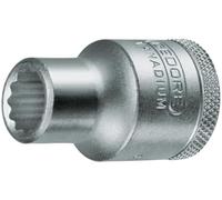 GEDORE red Vaso, Llave de vaso, Accionamiento de 3/4'' 20 mm, Hexagonal, 33 mm de ancho, Herramienta, R71003310, Acero