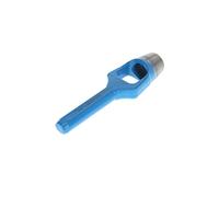 GEDORE Sacabocados tipo puente para materiales blandos, 30 mm de diámetro, Goma, Cuero, Juntas, Tela, Circular, Longitud 190 mm, Troquelador, 570030