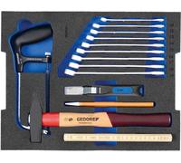 Gedore, surtido para aprendices, en 2 cajas L-BOXX 136, módulo 1100, CT2-BASIC