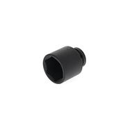 GEDORE Vaso de fuerza, Vaso, Accionamiento de 1/2" 12,5 mm, Hexagonal, Perfil UD, Ancho de llave 32 mm, Uso con máquina, Coche/vehículos, K19 32