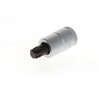GEDORE Vaso de punta de destornillador TX hembra, Corto, T55, Ancho de llave 11,22 mm, 1/2" 12,5 mm, Vaso de atornillador, Herramienta, ITX 19 T55