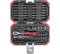 GEDOREred 3301350 GEDOREred R33003051 Bit-Set, 51-teilig