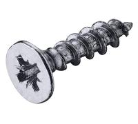 Gedotec Juego de fijación para cinta de piano para atornillar | Juego de 50 unidades de acero inoxidable 2,5 x 16 mm | Tornillos para madera con cabeza avellanada y rosca completa | Tornillos para