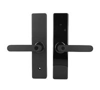 Gedourain Cerradura de Puerta Biométrica Inteligente con Huella Dactilar, Teclado con Pantalla Táctil para Desbloqueo sin Llave, Seguridad para el Hogar, Apartamento, Oficina, Aleación de Aluminio