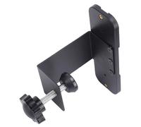 Gedourain Evite el Robo Soporte de Timbre sin Taladro Soporte de Seguridad Eficaz para Timbre con Vídeo Parpadeante, Fácil Instalación en Apartamento, Color Negro