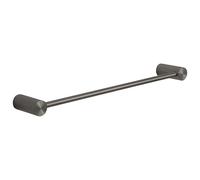 Gedy Ande Toallero baño, Toallero Pared Longitud 45 cm, Porta Toallas de baño de Pared, Acero Inoxidable AISI 304, Acabado Gun Metal, Fijación con Tornillos