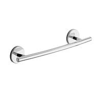 Gedy Cebu, Cromado, Toallas Baño 35 cm, Medidas 6 x 35,4 x 8,2 cm y Peso 0,281 kg, Porta Toallas de Acero Inoxidable y Cromall, 10 Años de Garantía, Diseño: R&S