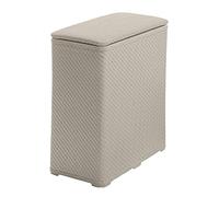 Aqualine - Cesto para ropa sucia 50x55x28 cm, beige 203803