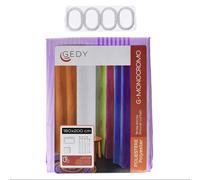 GEDY CO11811130 MONOCOLOR Cortina 180X200 Pes Lila - ref: CO11811130