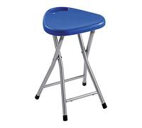 Gedy CO750500300 Taburete Plegable, Azul, 46,5x30x29,3 cm