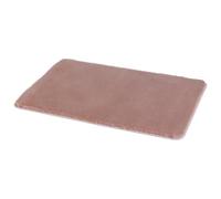 Gedy Fuzzy Alfombra de baño, Antideslizante, Poliéster, 100 x 60, Rosa, Lavable a máquina 30º, Extrasuave