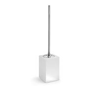 Gedy G-Bangkok Blanco, Medidas y Peso: 47,2 x 9,4 x 9,4 cm y 0,695 kg, escobilla de Inodoro Fabricado en Resina y Arena, escobilla de baño diseño de I+D, 2 años de garantía, única