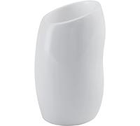 Gedy G-Iside Portacepillos Blanco, Medidas y Peso del Producto: 13X8X8,2 CM & 0,41 kg, Fabricado en Resina y Arena, Soporte para cepillos de Dientes de baño diseño de I+D, 2 años de garantía, único