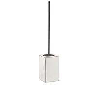 Gedy G-Lucrezia - Escobilla de baño Blanca, escobilla de Inodoro, Fabricado en cerámica, Medidas 46 x 10 x 10 cm y Peso 0,698 kg, diseño de R&S, 2 años de garantía, única