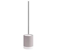Gedy G-New-Mizar - Escobilla para Inodoro de Pared, Color Gris Claro, escobilla de baño Fabricado en cerámica, garantía de 2 años, Medidas 47,5 x 9,7 x 9,7 cm y 0,678 kg, diseño único