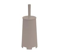 Gedy G-Oscar - Escobilla de baño de Apoyo, Color Gris Claro, 35 x 13 x 13 cm, Peso 0,396 kg, escobilla de baño con cerdas Fabricada con resinas termoplásticas, diseño R&S