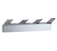 Gedy Gulliver Colgador Toalla baño múltiple, Latón, Cromo, 20,5 x 3,3 x 4,6