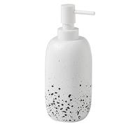 Gedy Layla Dosificador Jabón 310ml Resina Blanco Speckle Negro
