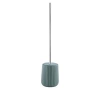Gedy Marika Escobillero Baño Suelo ø10,2x42cm Cerámica Mango Cromo Cerdas Nylon Acabado Azul Polvo, Escobilla WC Moderna