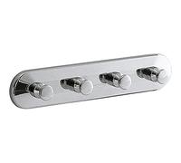 Gedy - Percha Cuadruple Cromall Cromado Blist (21281300100)