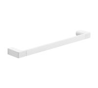 Gedy PIRENEI Toallero baño, Toallero Pared, 45,1 x 6,6 x 2,6, Blanco Mate, Latón
