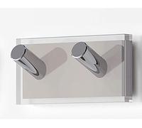 Gedy Rainbow Percha, Resinas termoplásticas, Transparente Beige, Doble